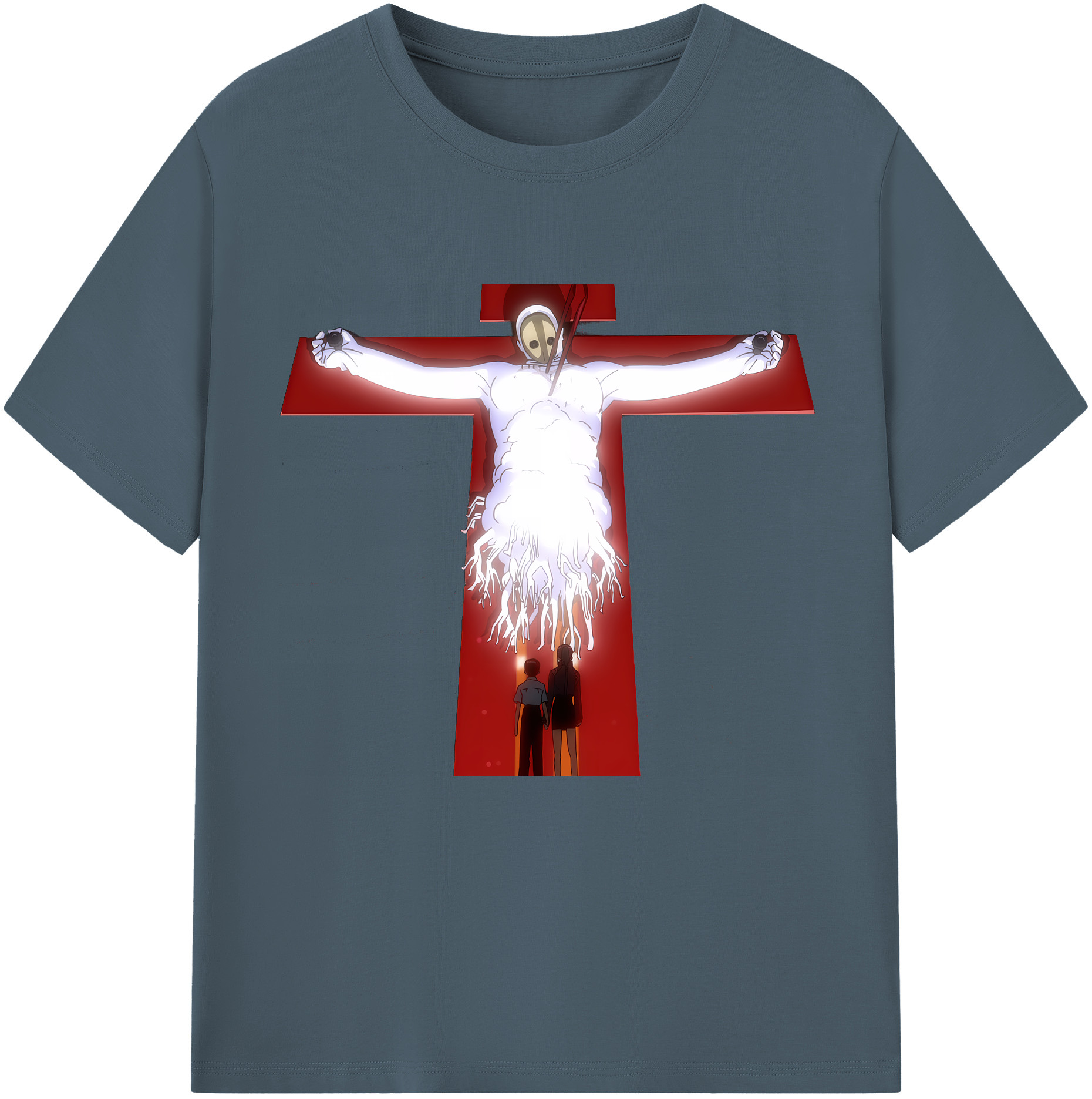 （画像用） EVA 新世紀エヴァンゲリオン 綿100％半袖Tシャツ（フロントプリント）